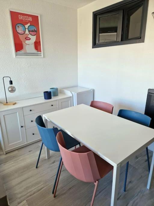 L'Escapade Gruissanaise, Appartement 1 Chambre, Loggia, Climatisation, Wifi Avec Piscines De Mi-Mai A Mi-Septembre Dans Residence Exterior foto