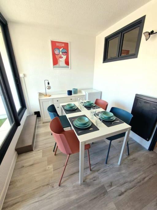 L'Escapade Gruissanaise, Appartement 1 Chambre, Loggia, Climatisation, Wifi Avec Piscines De Mi-Mai A Mi-Septembre Dans Residence Exterior foto