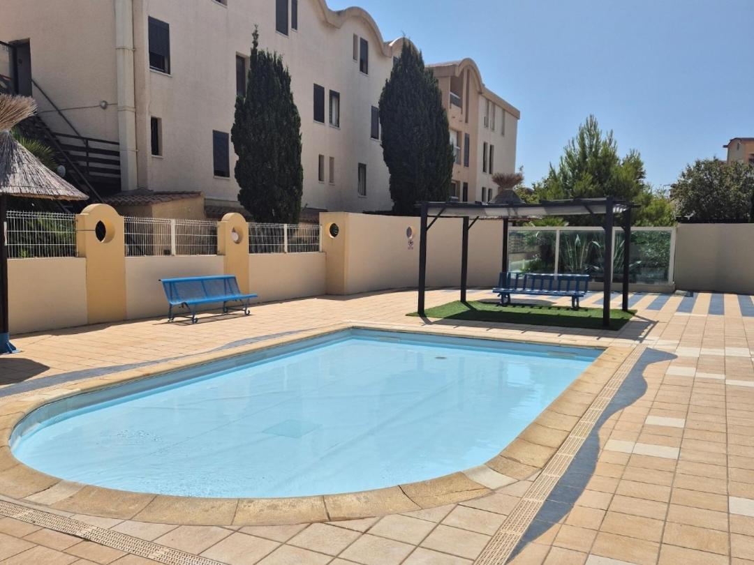 L'Escapade Gruissanaise, Appartement 1 Chambre, Loggia, Climatisation, Wifi Avec Piscines De Mi-Mai A Mi-Septembre Dans Residence Exterior foto